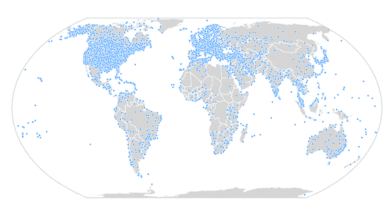 Vary point sizes by scale | Sample Code | ArcGIS Maps SDK for ...