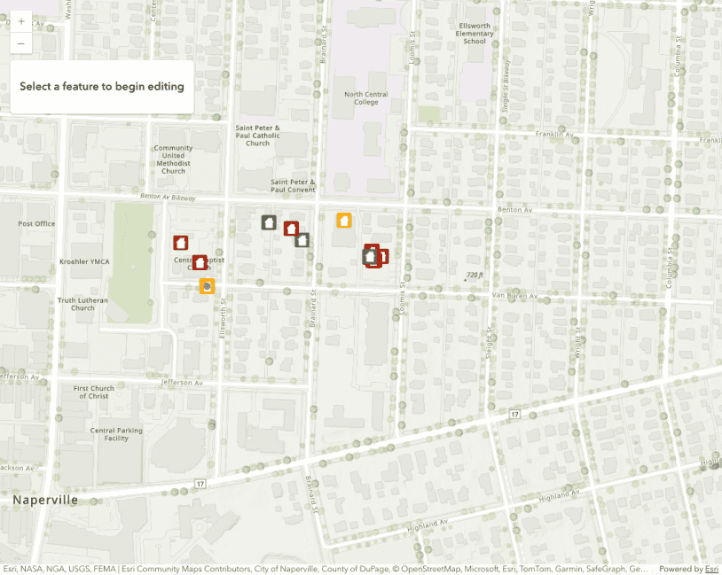 Update feature attributes