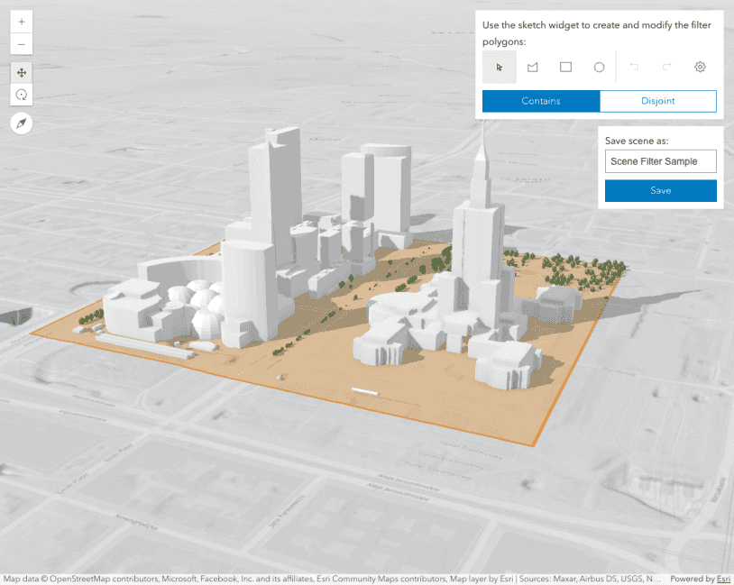 Filter SceneLayer with SceneFilter