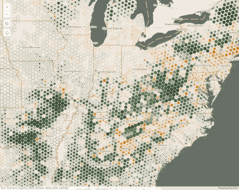 Create a reference size visualization