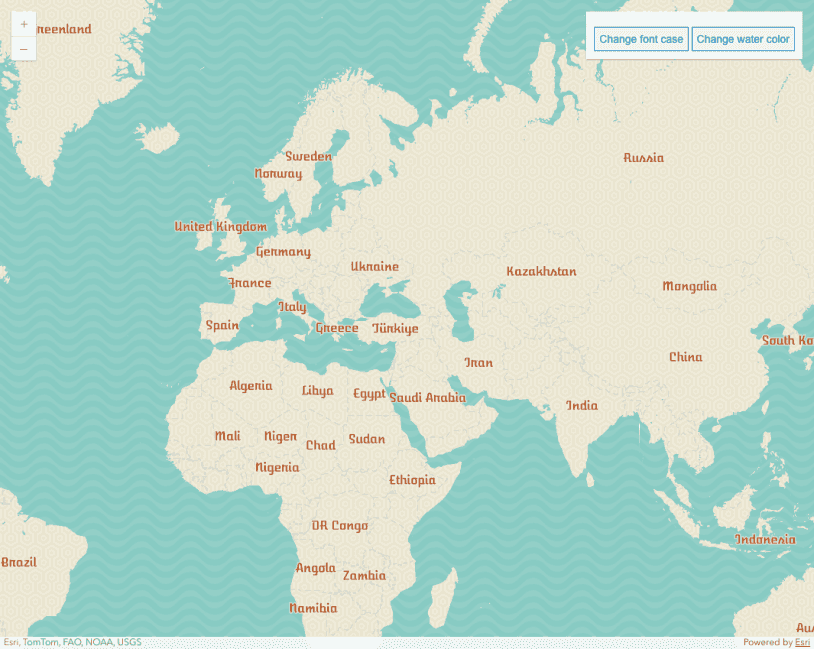 VectorTileLayer from JSON