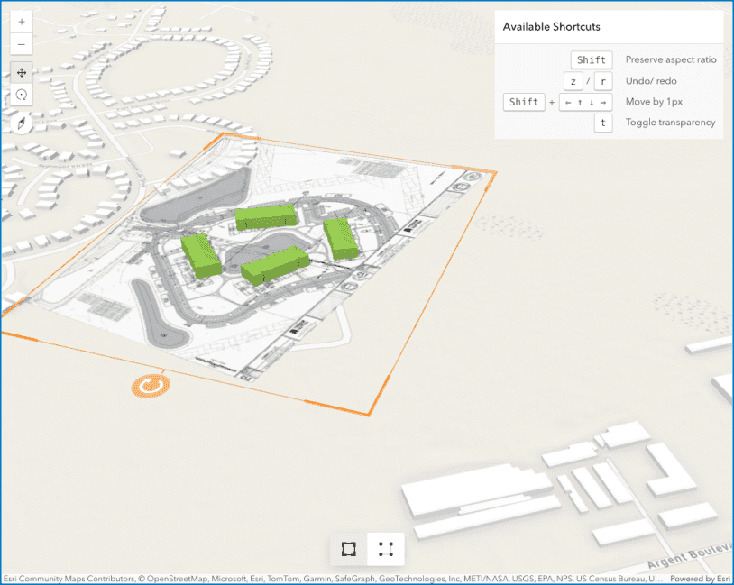 MediaLayer with interactive georeferencing