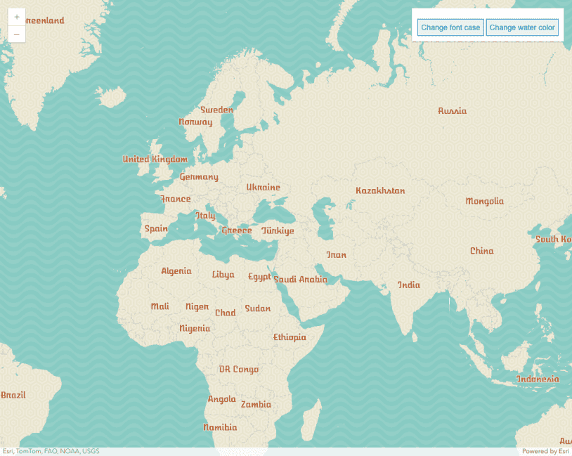 VectorTileLayer from JSON