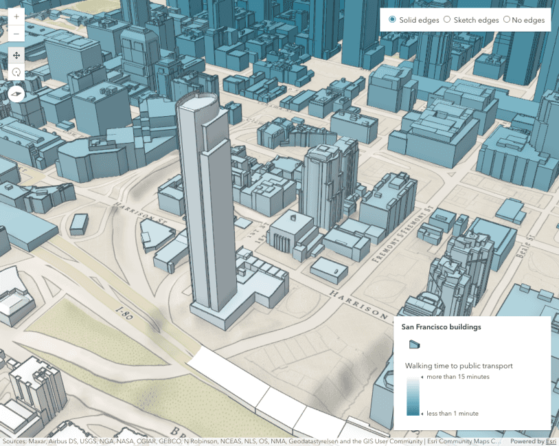 Add edges to a SceneLayer