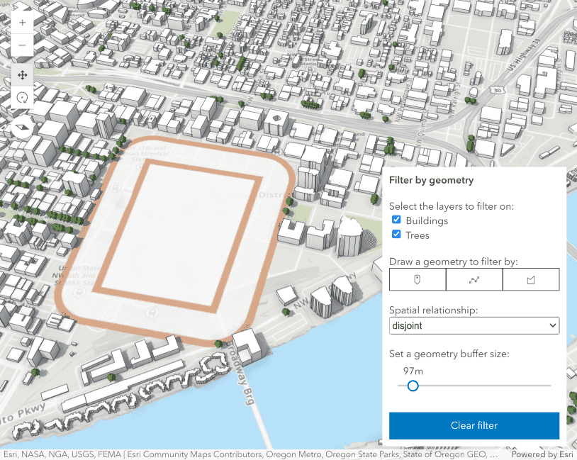 Filter SceneLayer with FeatureFilter