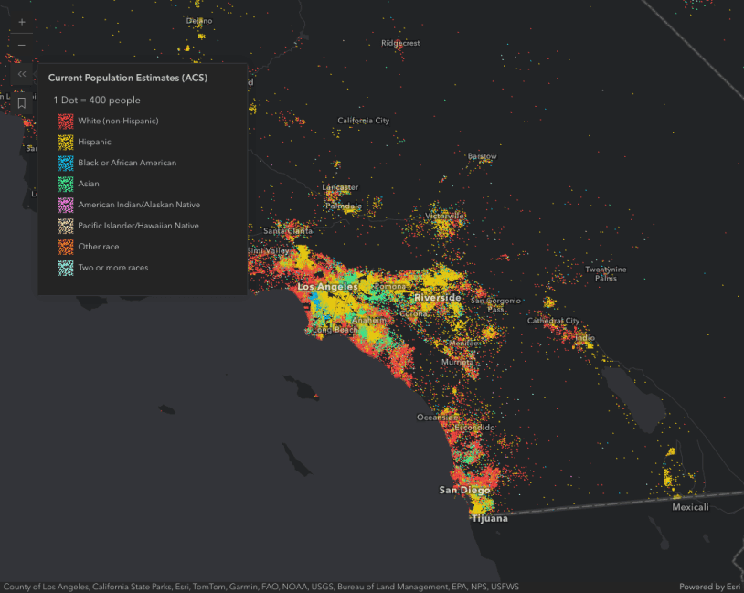 Image preview for Dot density