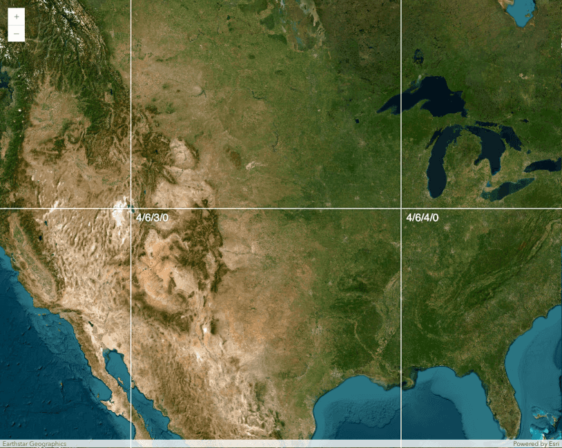 Tiling support for custom WebGL layer views