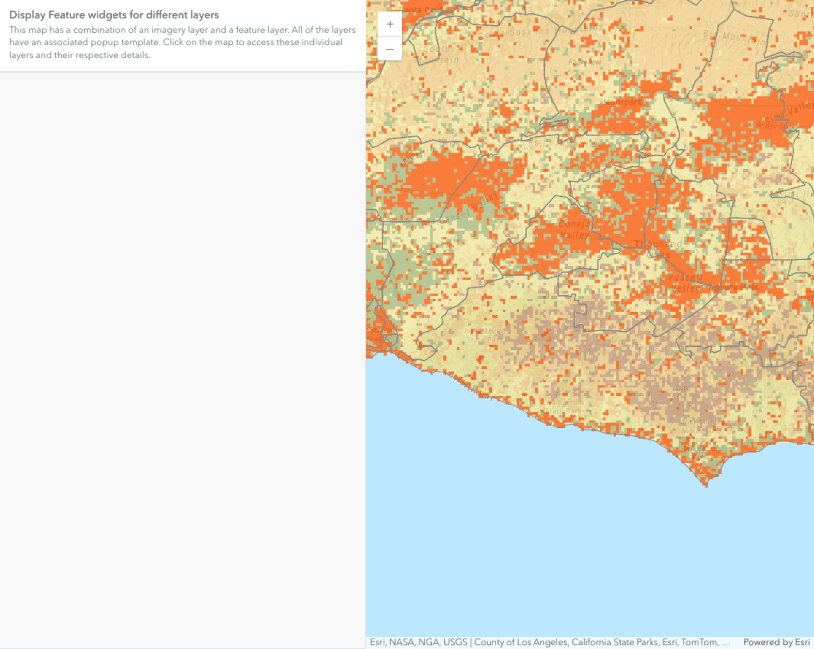 Feature widget - Query graphics from multiple layers