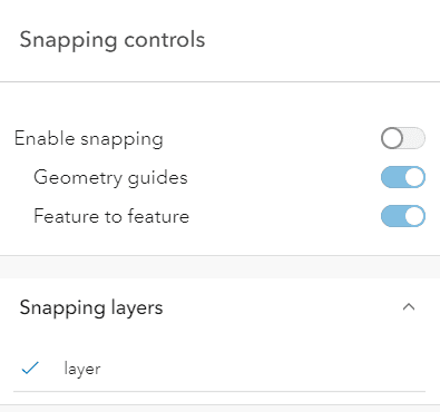 Snapping Controls widget