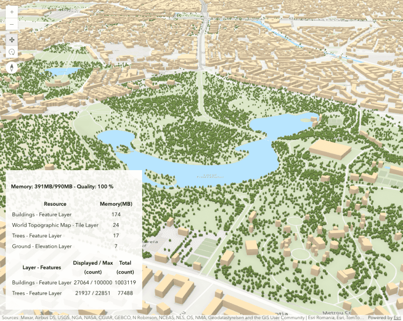 SceneView memory resources