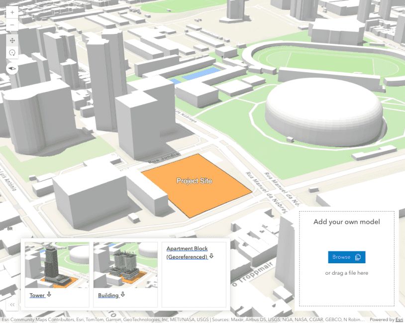 Image preview of related sample SceneLayer upload 3D models and applyEdits