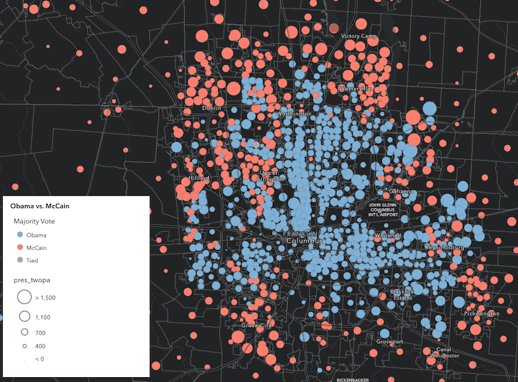 Choosing a color ramp, Overview, ArcGIS Maps SDK for JavaScript 4.27