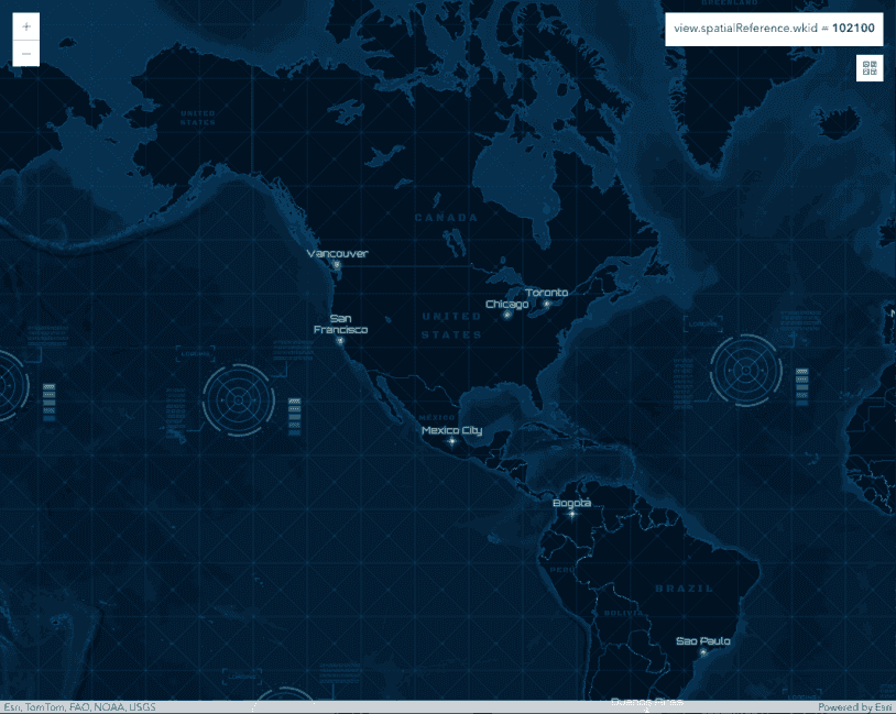 Image preview for Basemaps with different projections