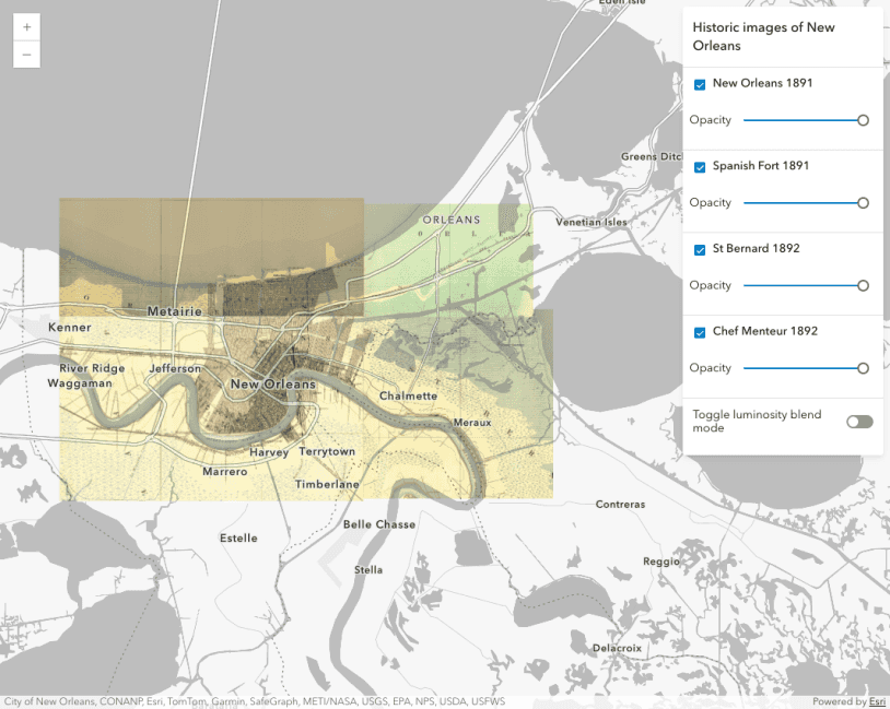 MediaLayer with images