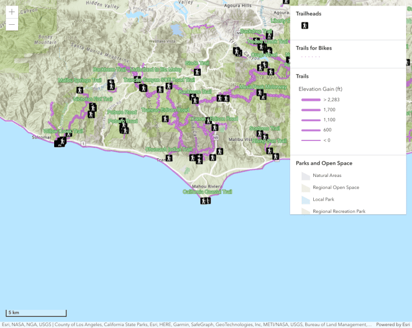 Image preview of Display a web map tutorial