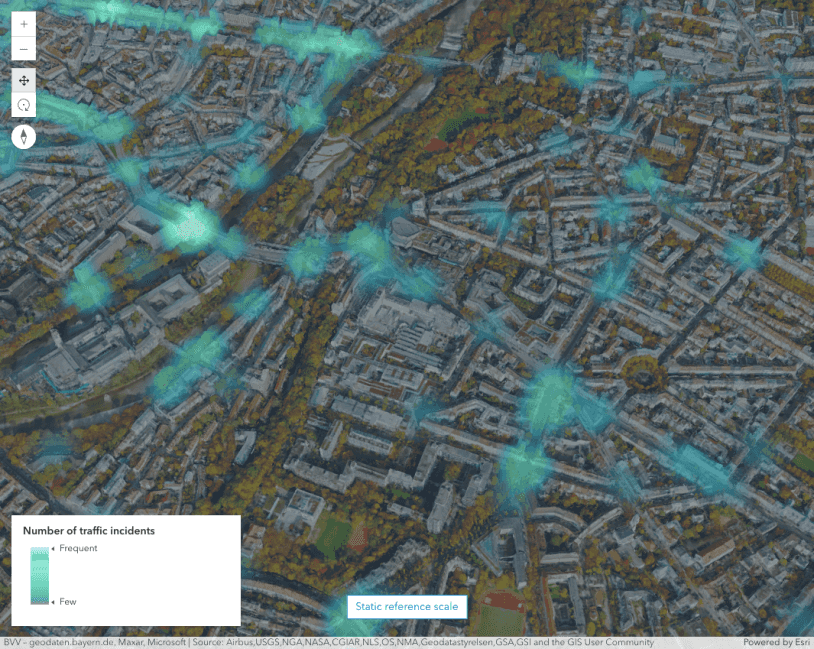 Image preview of related sample Visualize points in a scene with a heatmap