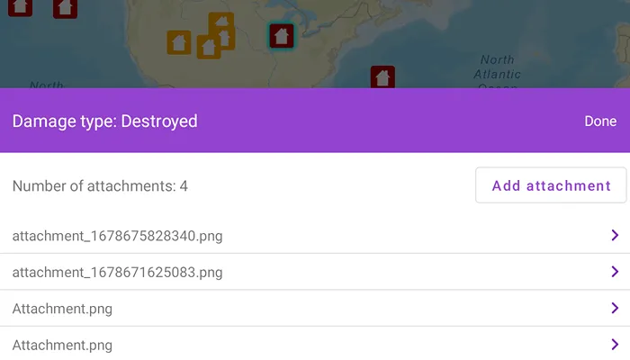 Image of edit feature attachments