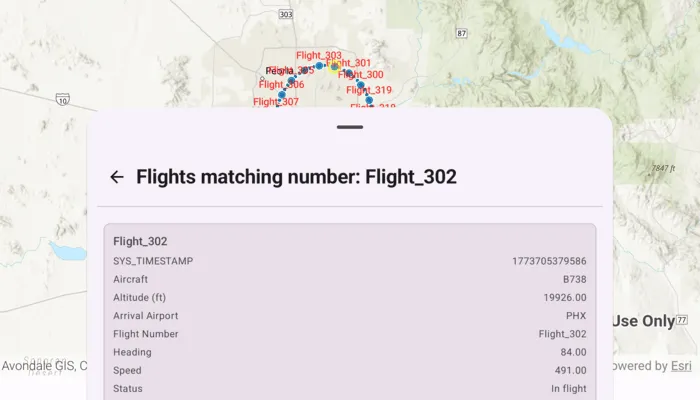 Image of Query dynamic entities sample