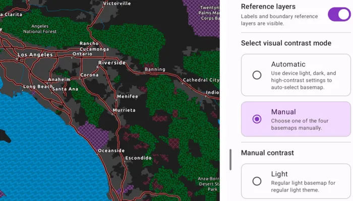 Image of Update basemap for contrast accessibility
