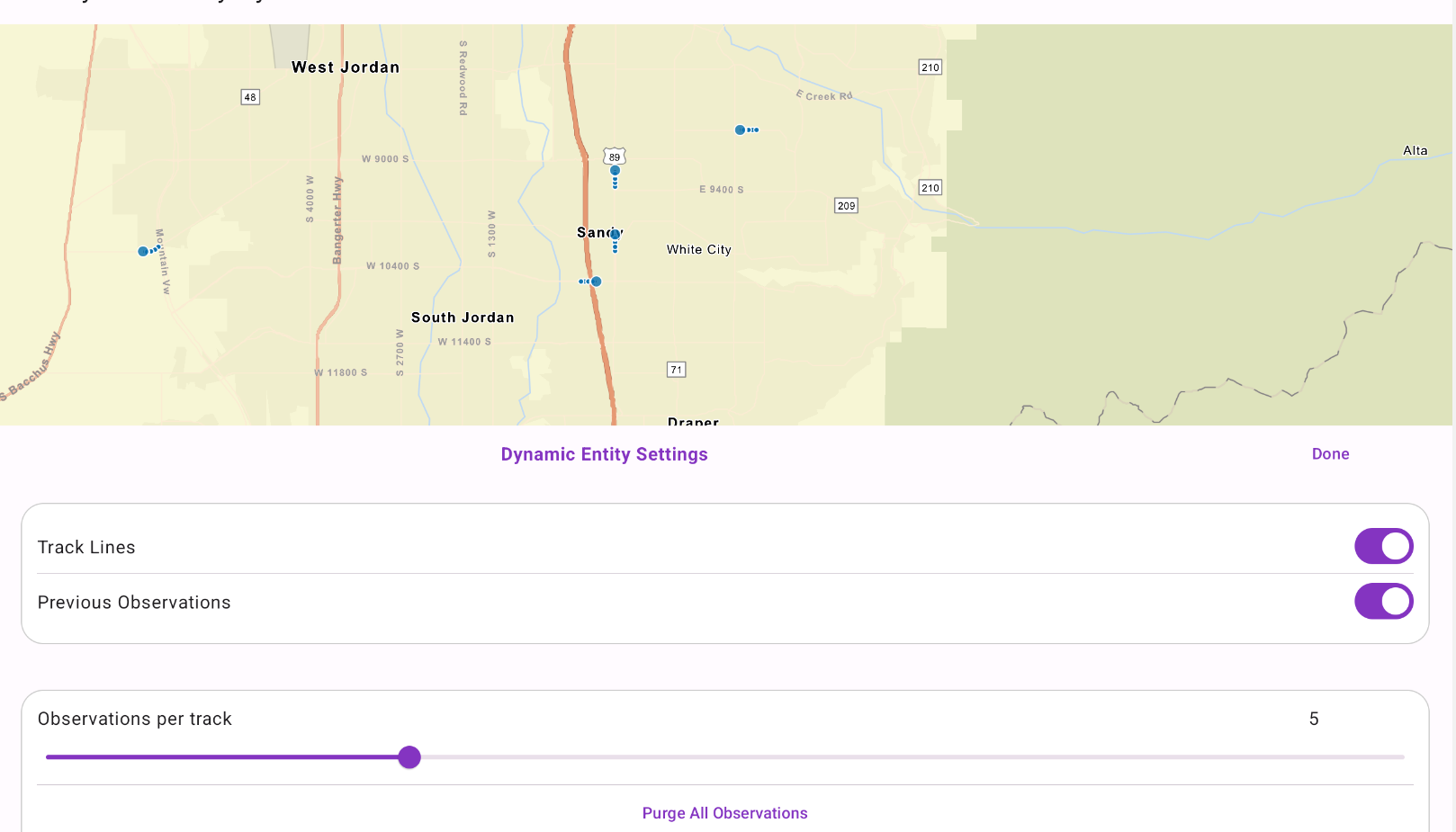 Image of add dynamic entity layer