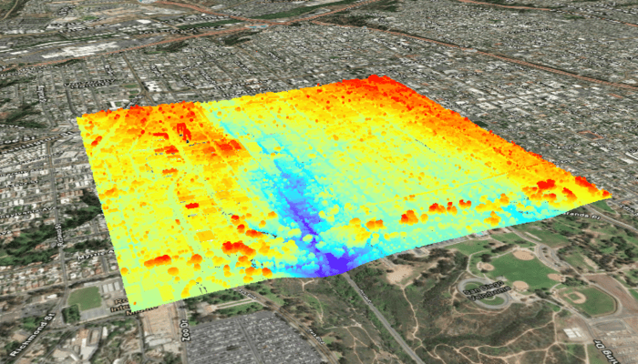 Screenshot of Add point cloud layer from file sample