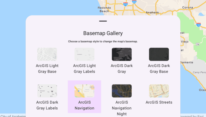 Image of Set basemap sample