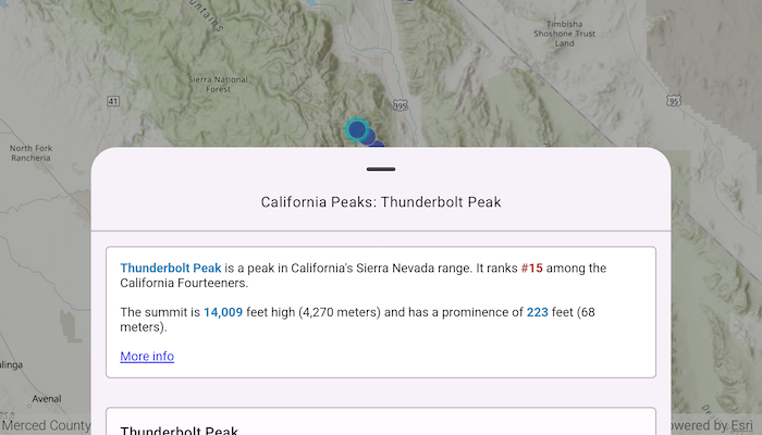Show popup screenshot