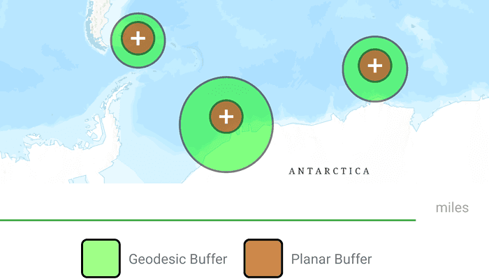 Image of Create planar and geodetic buffers