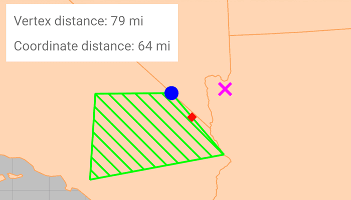 android - Maps Engine polygons coordinates not exact to Google