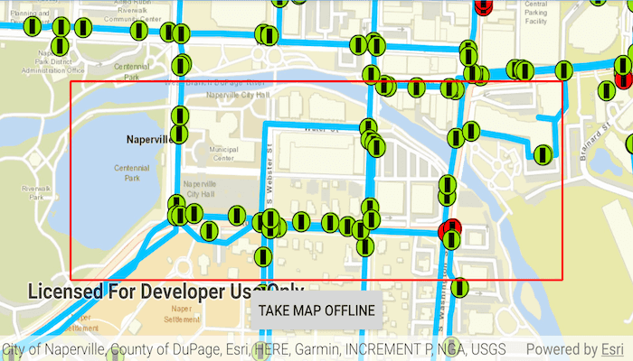 Image of generate offline map using Android Jetpack WorkManager