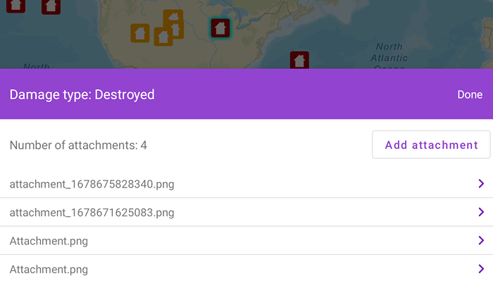 Image of edit feature attachments