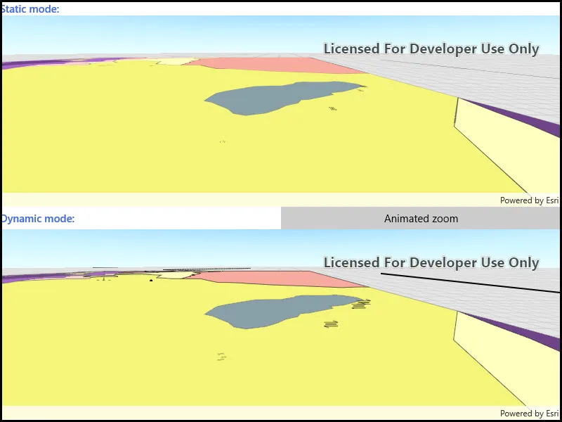 Image of feature layer rendering mode scene