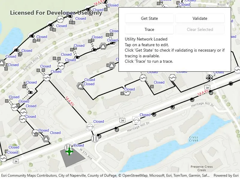 Image of Validate utility network topology
