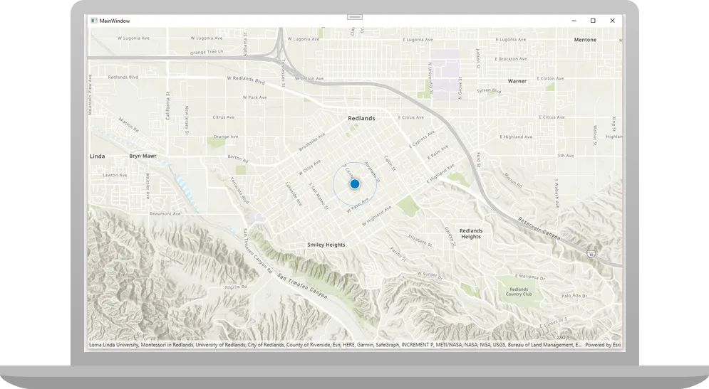 display device location