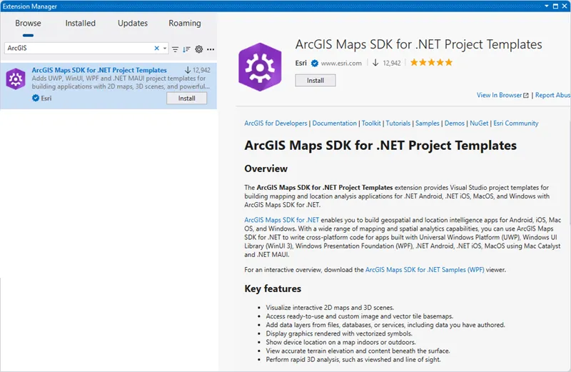 Visual Studio templates