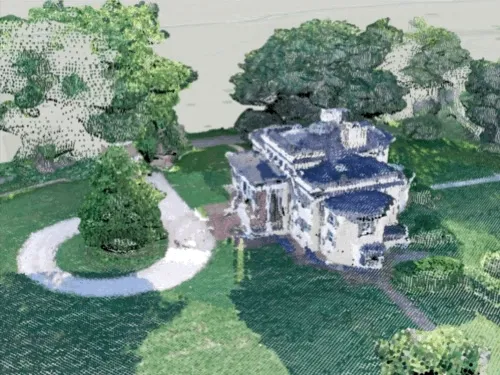 Point cloud visualization changing as renderers and filters are applied
