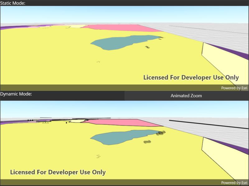 Image of feature layer rendering mode scene