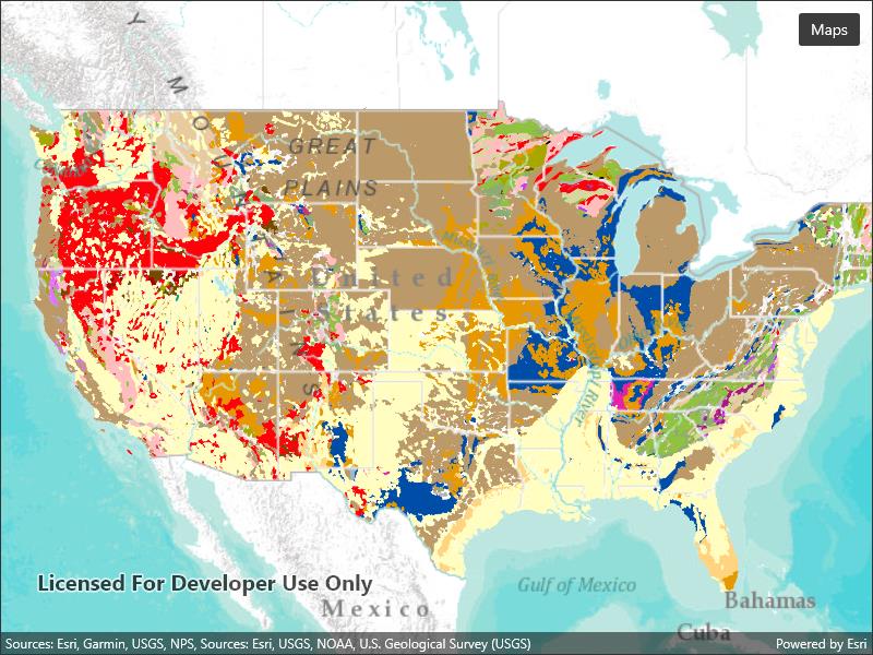 Image of open map URL