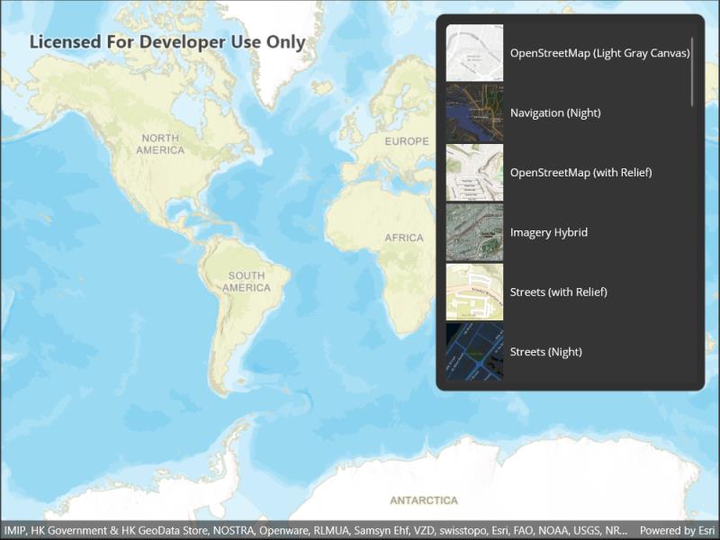 Image of Set basemap sample