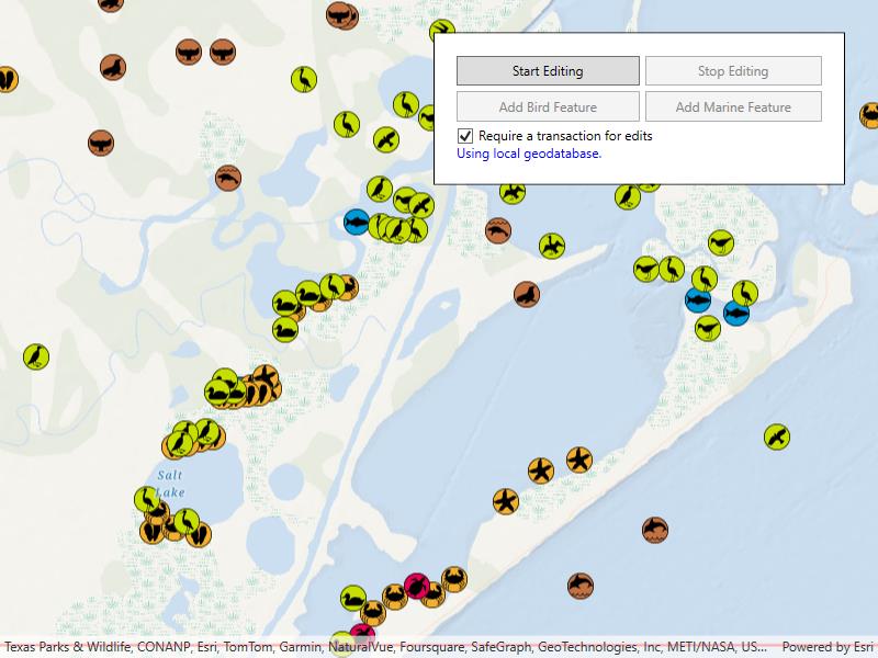 Image of geodatabase transactions