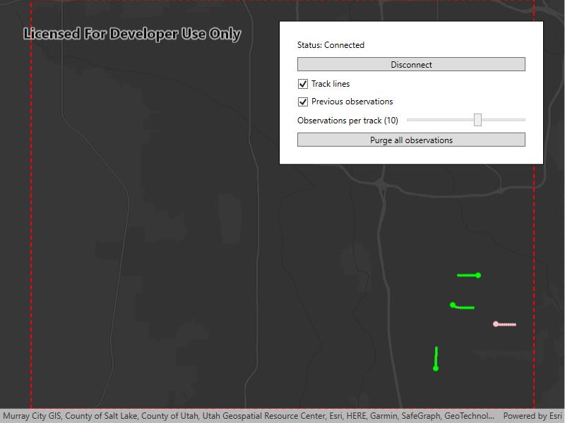 Image of display dynamic entity layer