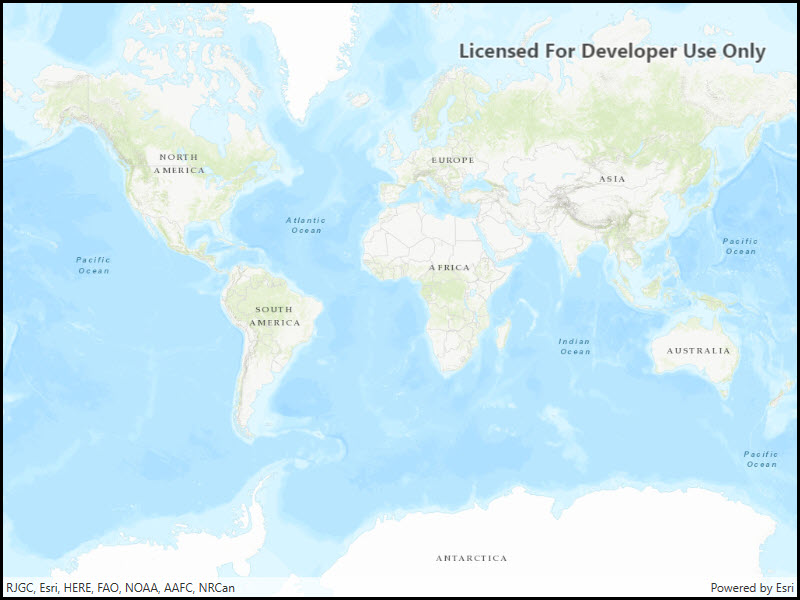 Image of ArcGIS tiled layer URL