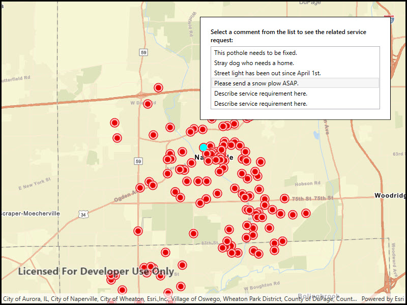 Image of map image layer tables