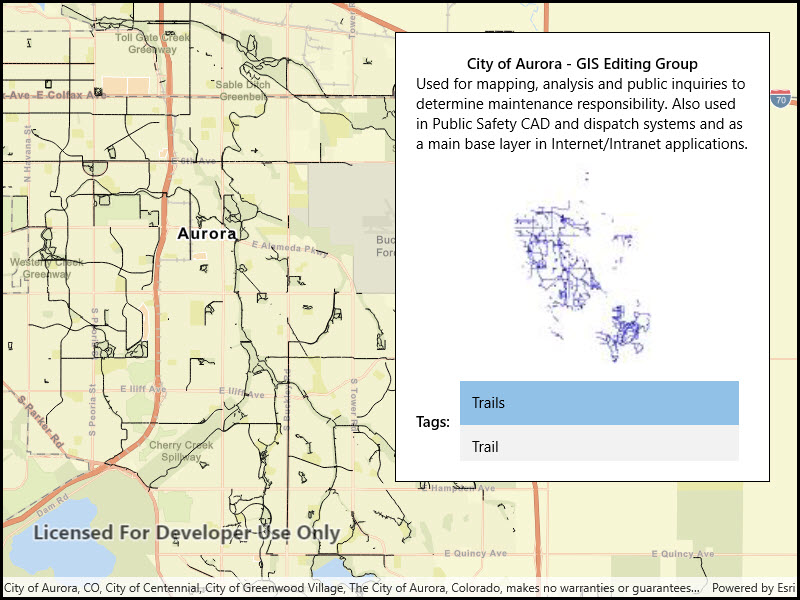 Image of read shapefile metadata