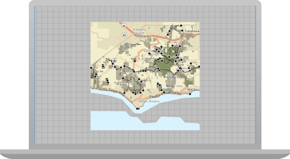display a map from a mobile map package
