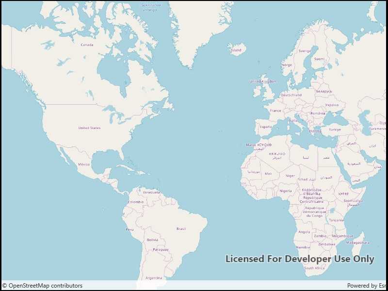 Image of OpenStreetMap layer