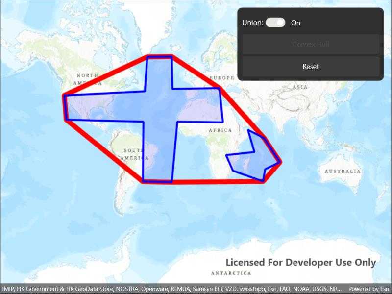 Image of convex hull list