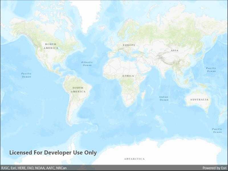 Image of ArcGIS tiled layer URL