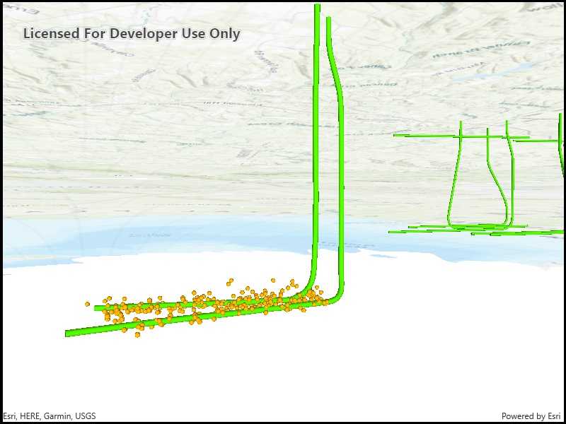 Image of view content beneath terrain surface