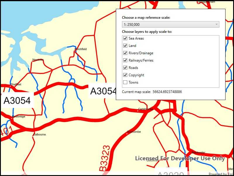 Map reference scale  ArcGIS Maps SDK for .NET  Esri Developer